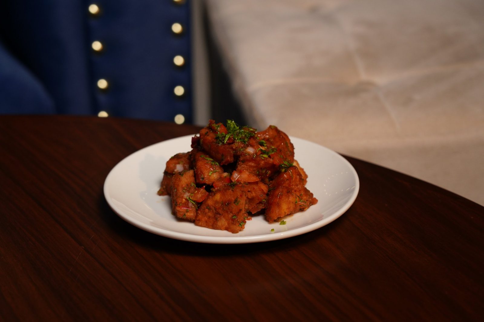 Crispy chilli bites
